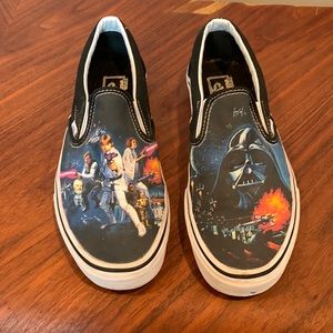 EUC Womens Star Wars Vans size 9.5